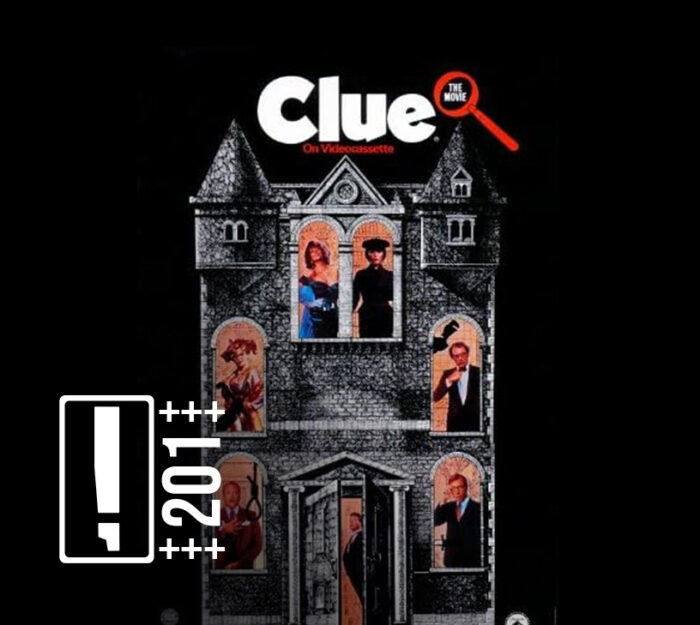  "Clue" mit Tim Curry. Extrafilme für den 201. Podcast