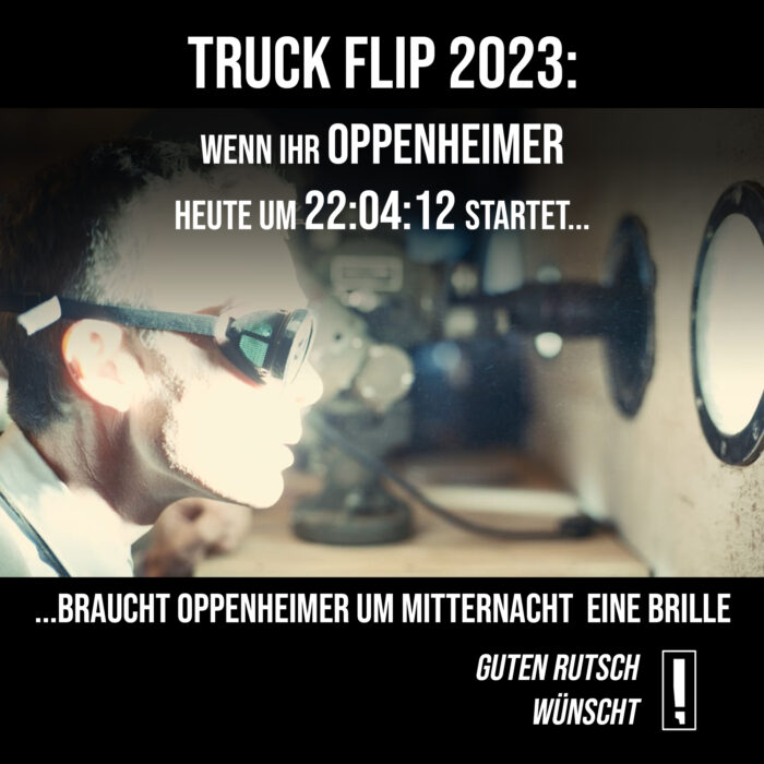 Truck Flip 2023 | Oppnenheimer